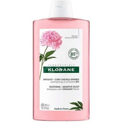 Klorane Upokojujúci šampón Bio Pivonka (Soothing Shampoo) 400 ml Klorane Upokojujúci šampón Bio Pivonka (Soothing Shampoo) 400 ml