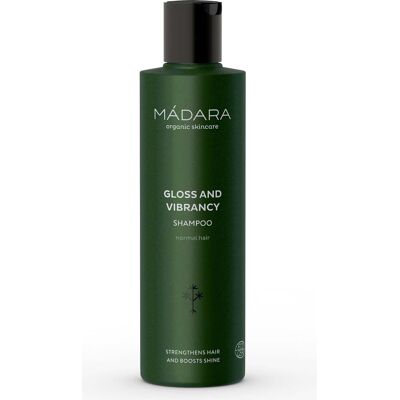 MÁDARA Šampón pre lesk a oživenie normálnych vlasov (Gloss And Vibrancy Shampoo) 250 ml MÁDARA Šampón pre lesk a oživenie normálnych vlasov (Gloss And Vibrancy Shampoo) 250 ml