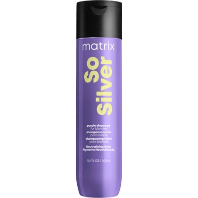 Matrix Šampón neutralizujúci žlté tóny Total Results So Silver (Color Obsessed Shampoo to Neutralize Yellow) 300 ml Matrix Šampón neutralizujúci žlté tóny Total Results So Silver (Color Obsessed Shampoo to Neutralize Yellow) 300 ml