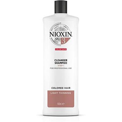 Nioxin Čistiaci šampón pre jemné farbené mierne rednúce vlasy System 3 (Shampoo Cleanser System 3) 1000 ml Nioxin Čistiaci šampón pre jemné farbené mierne rednúce vlasy System 3 (Shampoo Cleanser System 3) 1000 ml