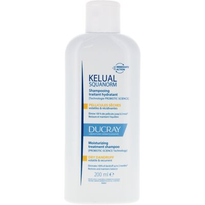 Ducray Hydratačný šampón proti suchým lupinám Kelual Squanorm (Moisturizing Treatment Shampoo) 200 ml Ducray Hydratačný šampón proti suchým lupinám Kelual Squanorm (Moisturizing Treatment Shampoo) 200 ml