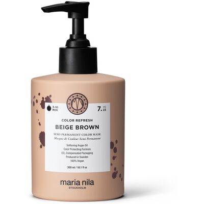Maria Nila Tónovacia maska Color Refresh Beige Brown 7.23 300 ml Maria Nila Tónovacia maska Color Refresh Beige Brown 7.23 300 ml