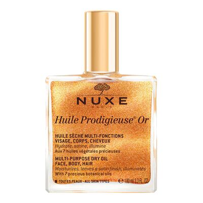 Nuxe Multifunkčný suchý olej s trblietkami Huile Prodigieuse OR (Multi-Purpose Dry Oil) 100 ml Nuxe Multifunkčný suchý olej s trblietkami Huile Prodigieuse OR (Multi-Purpose Dry Oil) 100 ml