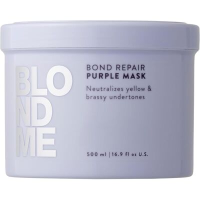 Schwarzkopf Professional Neutralizačná maska na vlasy Blond Bond Repair Purple Mask 500 ml Schwarzkopf Professional Neutralizačná maska na vlasy Blond Bond Repair Purple Mask 500 ml