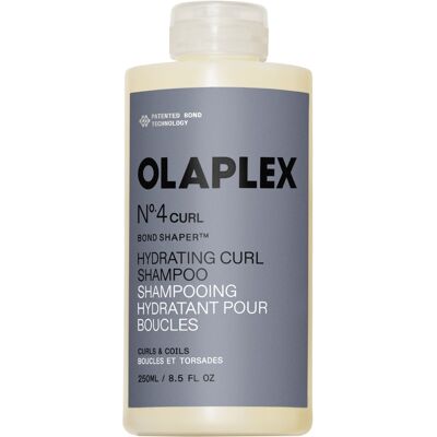 Olaplex Šampón pre kučeravé a vlnité vlasy No. 4 Bond Shaper Hydrating Curl Shampoo 250 ml Olaplex Šampón pre kučeravé a vlnité vlasy No. 4 Bond Shaper Hydrating Curl Shampoo 250 ml