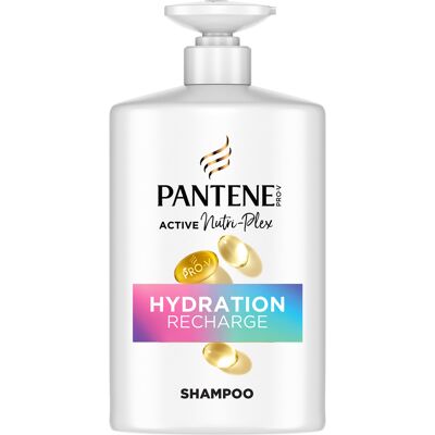Pantene Šampón pre suché a namáhané vlasy Hydration Recharge Shampoo 1000 ml Pantene Šampón pre suché a namáhané vlasy Hydration Recharge Shampoo 1000 ml