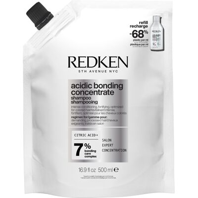 Redken Posilňujúci šampón pre navrátenie pevnosti vlasov ACIDIC Bonding Concentrate (Shampoo) 500 ml - náhradná náplň Redken Posilňujúci šampón pre navrátenie pevnosti vlasov ACIDIC Bonding Concentrate (Shampoo) 500 ml - náhradná náplň