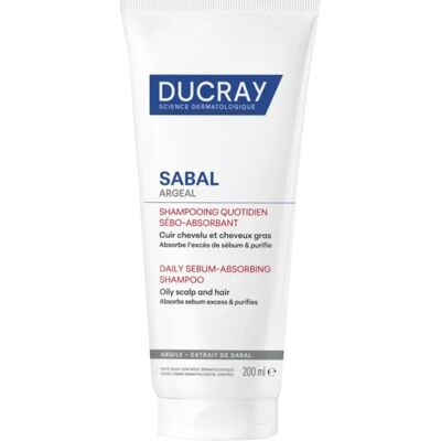Ducray Šampón absorbujúci maz Sabal (Daily Sebum-Absorbing Shampoo) 200 ml Ducray Šampón absorbujúci maz Sabal (Daily Sebum-Absorbing Shampoo) 200 ml