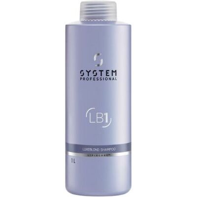 System Professional Šampón pre blond vlasy Luxeblond (Shampoo) 1000 ml System Professional Šampón pre blond vlasy Luxeblond (Shampoo) 1000 ml
