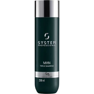 System Professional Šampón pre mužov 3v1 Man Triple Shampoo 250 ml System Professional Šampón pre mužov 3v1 Man Triple Shampoo 250 ml