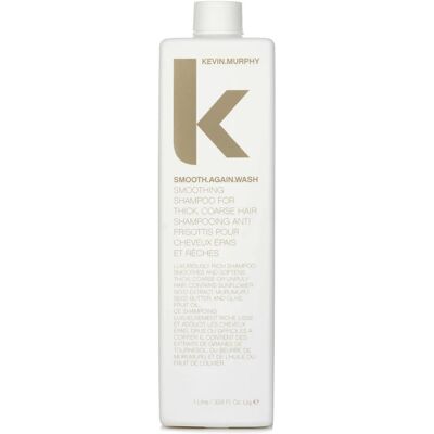 Kevin Murphy Uhladzujúci šampón pre nepoddajné a krepovité vlasy Smooth.Again.Wash (Smoothing Shampoo) 1000 ml Kevin Murphy Uhladzujúci šampón pre nepoddajné a krepovité vlasy Smooth.Again.Wash (Smoothing Shampoo) 1000 ml