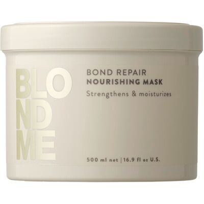 Schwarzkopf Professional Vyživujúca maska na vlasy Blond Bond Repair Nourishing Mask 500 ml Schwarzkopf Professional Vyživujúca maska na vlasy Blond Bond Repair Nourishing Mask 500 ml