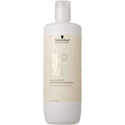 Schwarzkopf Professional Vyživujúci šampón BlondMe Bond Repair Nourishing Shampoo 1000 ml Schwarzkopf Professional Vyživujúci šampón BlondMe Bond Repair Nourishing Shampoo 1000 ml