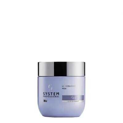 System Professional Regeneračná maska pre blond vlasy Luxeblond (Mask) 200 ml System Professional Regeneračná maska pre blond vlasy Luxeblond (Mask) 200 ml