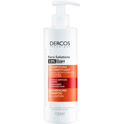 Vichy Obnovujúci šampón pre suché a poškodené vlasy Dercos kera-Solutions (Resurfacing Shampoo) 250 ml Vichy Obnovujúci šampón pre suché a poškodené vlasy Dercos kera-Solutions (Resurfacing Shampoo) 250 ml