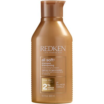 Redken Zjemňujúci šampón pre suché a krehké vlasy All Soft (Shampoo) 300 ml Redken Zjemňujúci šampón pre suché a krehké vlasy All Soft (Shampoo) 300 ml