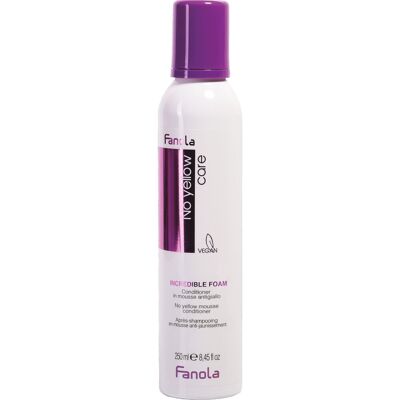 Fanola Penový kondicionér neutralizujúci žlté tóny No Yellow Foam Conditioner 250 ml Fanola Penový kondicionér neutralizujúci žlté tóny No Yellow Foam Conditioner 250 ml