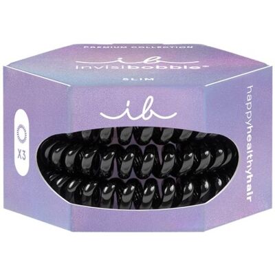 Invisibobble Gumička do vlasov Slim Premium True Black 3 ks Invisibobble Gumička do vlasov Slim Premium True Black 3 ks