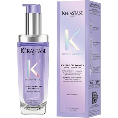 Kérastase Hydratačný olej pre blond vlasy Blond Absolu Cicagloss (Hydrating Hair Oil) 75 ml Kérastase Hydratačný olej pre blond vlasy Blond Absolu Cicagloss (Hydrating Hair Oil) 75 ml