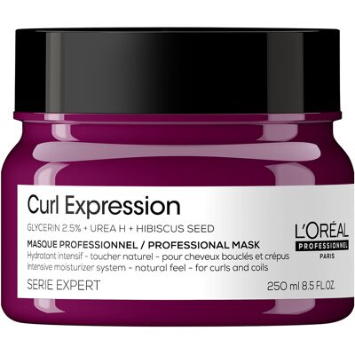 L'Oréal Professionnel Intenzívna hydratačná maska pre kučeravé a vlnité vlasy Curl Expression Intensive Moisturizing (Professional Mask) 250 ml L'Oréal Professionnel Intenzívna hydratačná maska pre kučeravé a vlnité vlasy Curl Expression Intensive Moisturizing (Professional Mask) 250 ml