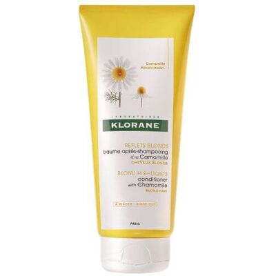 Klorane Rozjasňujúci kondicionér pre blond vlasy s harmančekom (Blond Highlights Conditioner With Chamomile) 200 ml Klorane Rozjasňujúci kondicionér pre blond vlasy s harmančekom (Blond Highlights Conditioner With Chamomile) 200 ml