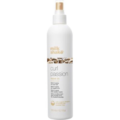 Milk Shake Bezoplachová starostlivosť pre kučeravé a vlnité vlasy Curl Passion (Leave In Spray) 300 ml Milk Shake Bezoplachová starostlivosť pre kučeravé a vlnité vlasy Curl Passion (Leave In Spray) 300 ml