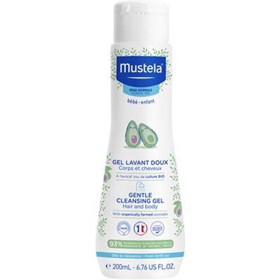 Mustela Detský jemný čistiaci gél na telo a vlasy (Gentle Cleansing Gel) 200 ml Mustela Detský jemný čistiaci gél na telo a vlasy (Gentle Cleansing Gel) 200 ml