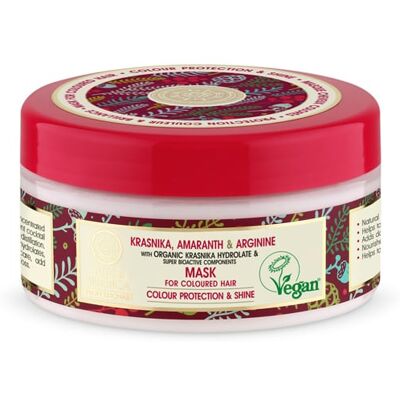 Natura Siberica Maska pre farbené vlasy Brusnica, amarant a arginín Super Siberica (Mask for Coloured Hair) 300 ml Natura Siberica Maska pre farbené vlasy Brusnica, amarant a arginín Super Siberica (Mask for Coloured Hair) 300 ml