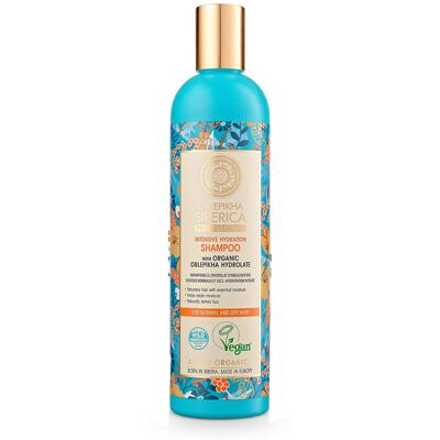 Natura Siberica Rakytníkový hydratačný šampón pre suché vlasy Oblepikha (Intensive Hydration Shampoo) 400 ml Natura Siberica Rakytníkový hydratačný šampón pre suché vlasy Oblepikha (Intensive Hydration Shampoo) 400 ml