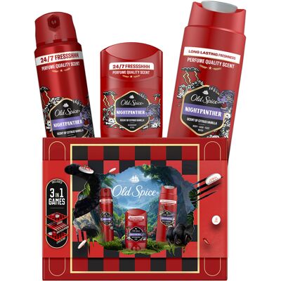 Old Spice Darčeková sada starostlivosti o telo Nightpanther Old Spice Darčeková sada starostlivosti o telo Nightpanther