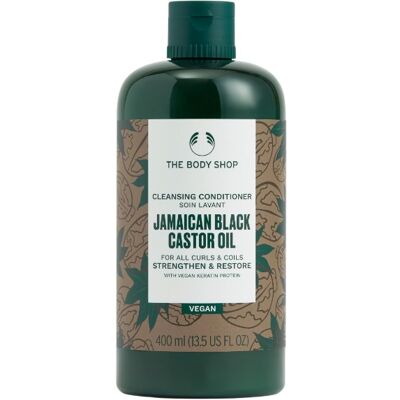 The Body Shop Bezoplachový kondicionér pre kučeravé a vlnité vlasy Jamaican Black Castor Oil (Cleansing Conditioner) 400 ml The Body Shop Bezoplachový kondicionér pre kučeravé a vlnité vlasy Jamaican Black Castor Oil (Cleansing Conditioner) 400 ml