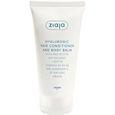 Ziaja Hyalurónový kondicionér na vlasy a telový balzam Hyaluronic Hair Conditioner And Body Balm 160 ml Ziaja Hyalurónový kondicionér na vlasy a telový balzam Hyaluronic Hair Conditioner And Body Balm 160 ml