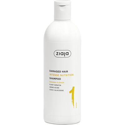 Ziaja Šampón na poškodené vlasy Banánový kvet Shampoo 400 ml Ziaja Šampón na poškodené vlasy Banánový kvet Shampoo 400 ml