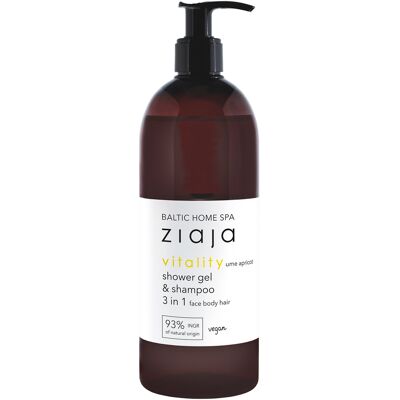 Ziaja Sprchový gél a šampón 3v1 Baltic Home Spa (Shower Gel & Shampoo) 500 ml Ziaja Sprchový gél a šampón 3v1 Baltic Home Spa (Shower Gel & Shampoo) 500 ml