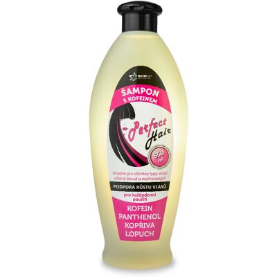 Nutricius Perfect HAIR kofeínový šampón 550 ml Nutricius Perfect HAIR kofeínový šampón 550 ml
