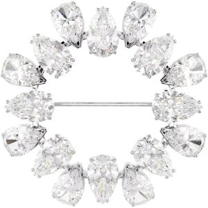 Swarovski Blyštivá brošňa s čírymi zirkónmi Matrix 5714646 Swarovski Blyštivá brošňa s čírymi zirkónmi Matrix 5714646