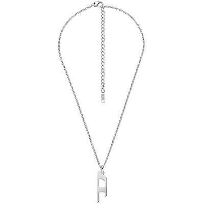 Diesel Fashion oceľový náhrdelník D Logo DX1625040 Diesel Fashion oceľový náhrdelník D Logo DX1625040