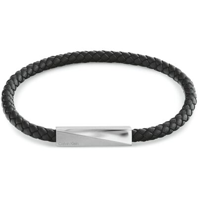 Calvin Klein Elegantný kožený náramok pre mužov Iconic Id 35100055 Calvin Klein Elegantný kožený náramok pre mužov Iconic Id 35100055