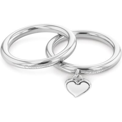 Calvin Klein Dámska súprava oceľových prsteňov Captivate 35000328 56 mm Calvin Klein Dámska súprava oceľových prsteňov Captivate 35000328 56 mm