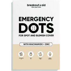 Breakout+aid Náplasti na akné s niacínamidom a zinkom Emergency Dots 72 ks Breakout+aid Náplasti na akné s niacínamidom a zinkom Emergency Dots 72 ks