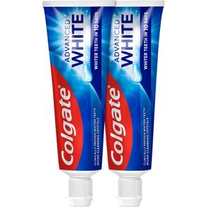 Colgate Bieliaca zubná pasta Advanced White 2 x 75 ml Colgate Bieliaca zubná pasta Advanced White 2 x 75 ml
