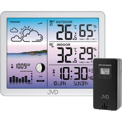 JVD Rádiovo riadená meteorologická stanica RB3566.2 JVD Rádiovo riadená meteorologická stanica RB3566.2