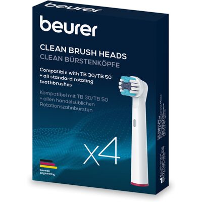 Beurer Náhradné kefkové hlavice Clean 4 ks Beurer Náhradné kefkové hlavice Clean 4 ks