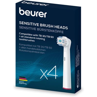 Beurer Náhradné kefkové hlavice Sensitive 4 ks Beurer Náhradné kefkové hlavice Sensitive 4 ks