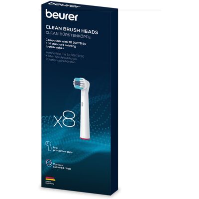 Beurer Náhradné kefkové hlavice Clean 8 ks Beurer Náhradné kefkové hlavice Clean 8 ks