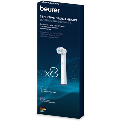 Beurer Náhradné kefkové hlavice Sensitive 8 ks Beurer Náhradné kefkové hlavice Sensitive 8 ks