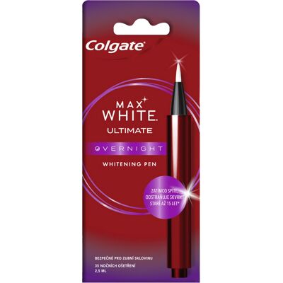 Colgate Bieliace zubné pero Max White Ultimate (Whitening Serum) 2,5 ml Colgate Bieliace zubné pero Max White Ultimate (Whitening Serum) 2,5 ml