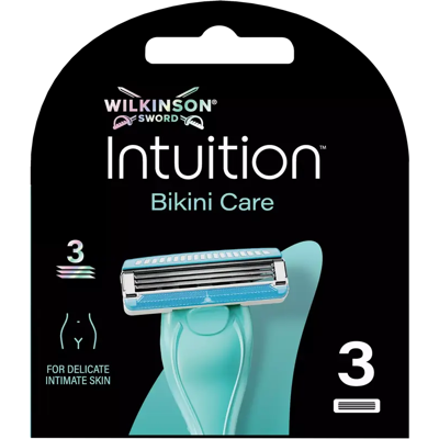 Wilkinson Sword Náhradná hlavica Intuition Bikini Care 3 ks Wilkinson Sword Náhradná hlavica Intuition Bikini Care 3 ks