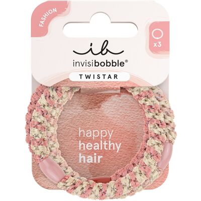 Invisibobble Gumička Twistar Blush Braids 3 ks Invisibobble Gumička Twistar Blush Braids 3 ks
