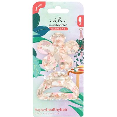 Invisibobble Škripec do vlasov Clipstar Oasis Refreshed Bloom M 2 ks Invisibobble Škripec do vlasov Clipstar Oasis Refreshed Bloom M 2 ks